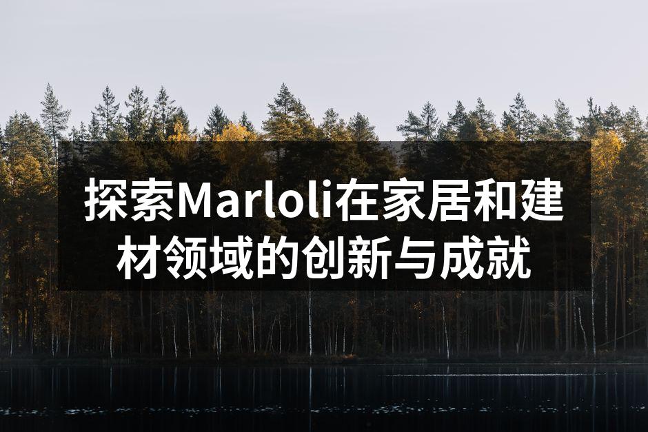 探索Marloli在家居和建材领域的创新与成就